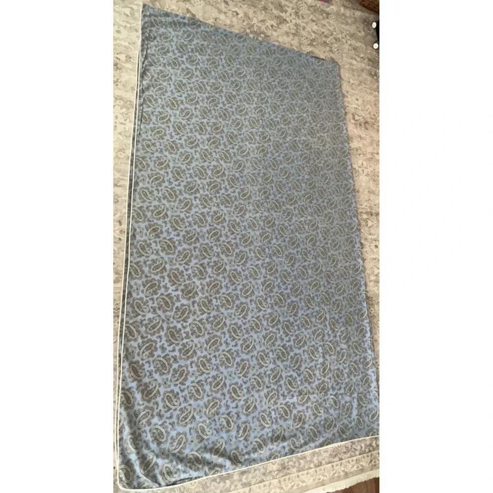 RALPH LAUREN Studio Paisley Oceanside KING Duvet Cover & Shams 100% Cotton ITALY